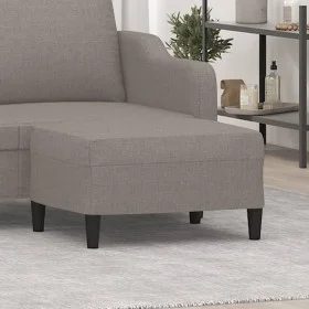 Taupe gray fabric footstool 70x55x41 cm by vidaXL, Ottomans - Ref: Foro24-349310, Price: 57,50 €, Discount: %
