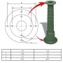 Soporte de bomba manual de agua para jardín hierro fundido de vidaXL, Sistemas de bombeo - Ref: Foro24-41173, Precio: 88,32 €...