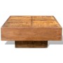 Mesa de centro cuadrada de madera de mango marrón de vidaXL, Mesas de centro - Ref: Foro24-241132, Precio: 243,15 €, Descuent...