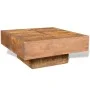 Mesa de centro cuadrada de madera de mango marrón de vidaXL, Mesas de centro - Ref: Foro24-241132, Precio: 238,44 €, Descuent...
