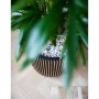 Capi Maceta Groove negro y dorado 35x34 cm de Capi, Maceteros y jardineras - Ref: Foro24-445486, Precio: 67,07 €, Descuento: %