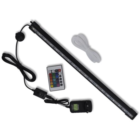 Lámpara de burbujas de acuario RGB 48 cm de vidaXL, Iluminación para acuarios - Ref: Foro24-41207, Precio: 23,79 €, Descuento: %