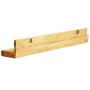 Estantes de pared 2 uds madera maciza de vidaXL, Estantes y estanterías - Ref: Foro24-241088, Precio: 122,22 €, Descuento: %