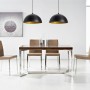 Lámpara de techo 2 uds altura ajustable semiesférica negra de vidaXL, Lámparas - Ref: Foro24-241113, Precio: 61,32 €, Descuen...