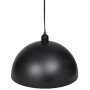 Lámpara de techo 2 uds altura ajustable semiesférica negra de vidaXL, Lámparas - Ref: Foro24-241113, Precio: 61,32 €, Descuen...