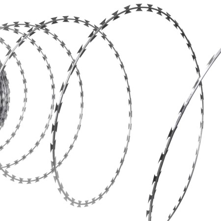 Alambre de espino concertina helicoidal acero galvanizado 60 m de vidaXL, Cadenas, alambre y cuerda - Ref: Foro24-141076, Pre...