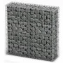 Cesta para muro de gaviones de alambre galvanizado 100x100x30cm de vidaXL, Paneles de vallas - Ref: Foro24-141041, Precio: 58...