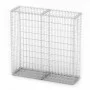 Cesta para muro de gaviones de alambre galvanizado 100x100x30cm de vidaXL, Paneles de vallas - Ref: Foro24-141041, Precio: 58...