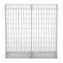 Cesta para muro de gaviones de alambre galvanizado 100x100x30cm de vidaXL, Paneles de vallas - Ref: Foro24-141041, Precio: 58...