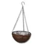 Cesta Redonda Colgante de Sauce Con Capa y Cadena - 4 Piezas de vidaXL, Maceteros y jardineras - Ref: Foro24-140915, Precio: ...