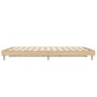Estructura de cama madera de ingeniería roble Sonoma 140x190 cm de vidaXL, Camas y somieres - Ref: Foro24-832072, Precio: 116...