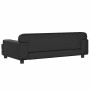 Cama para perros de cuero sintético negra 90x53x30 cm en Camas para perros | Comprar online en Foru.es