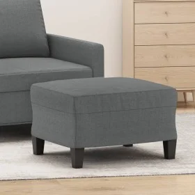 Dark gray fabric footstool 60x50x41 cm by vidaXL, Ottomans - Ref: Foro24-349328, Price: 60,72 €, Discount: %