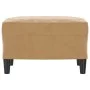 Reposapiés de terciopelo marrón 60x50x41 cm de vidaXL, Otomanas - Ref: Foro24-349300, Precio: 50,90 €, Descuento: %
