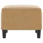 Reposapiés de terciopelo marrón 60x50x41 cm de vidaXL, Otomanas - Ref: Foro24-349300, Precio: 50,90 €, Descuento: %