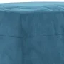 Reposapiés de terciopelo azul 60x50x41 cm de vidaXL, Otomanas - Ref: Foro24-349302, Precio: 50,90 €, Descuento: %