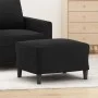 Reposapiés de terciopelo negro 60x50x41 cm de vidaXL, Otomanas - Ref: Foro24-349298, Precio: 64,67 €, Descuento: %