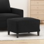 Reposapiés de terciopelo negro 60x50x41 cm de vidaXL, Otomanas - Ref: Foro24-349298, Precio: 66,38 €, Descuento: %