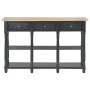 Mesa consola de madera de ingeniería negro 110x30x76cm de vidaXL, Mesas consola - Ref: Foro24-354327, Precio: 187,88 €, Descu...
