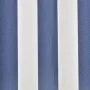 Toldo de lona azul y blanco 3x2,5 m sin armazón de vidaXL, Toldos - Ref: Foro24-141010, Precio: 35,76 €, Descuento: %