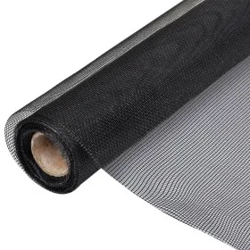 Moskitonetz aus schwarzem Fiberglas 100x500 cm von vidaXL, Zaunpaneele - Ref: Foro24-141161, Preis: 13,60 €, Rabatt: %