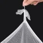 Mosquitera para cama cuadrada 3 aberturas 2 unidades de vidaXL, Mosquiteras - Ref: Foro24-50264, Precio: 30,23 €, Descuento: %