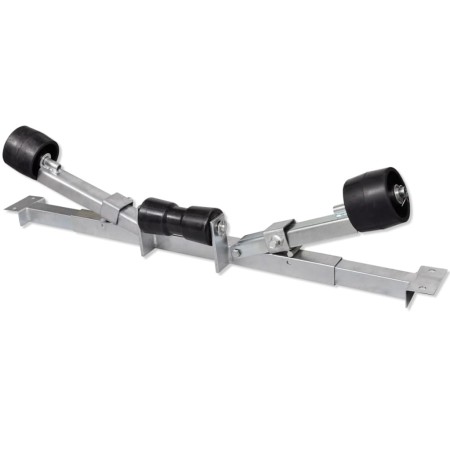 Soporte para remolque de barco con rodillos de vidaXL, Tráilers para barcos - Ref: Foro24-90635, Precio: 70,69 €, Descuento: %