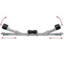 Soporte para remolque de barco con rodillos de vidaXL, Tráilers para barcos - Ref: Foro24-90635, Precio: 68,64 €, Descuento: %