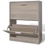 Mueble zapaterocolor roble con 2 compartimentos de vidaXL, Zapateros y organizadores de calzado - Ref: Foro24-241243, Precio:...