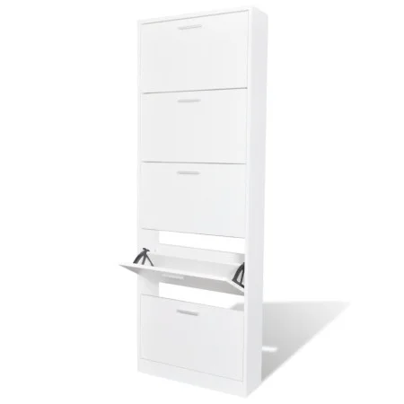 Mueble zapatero blanco con 5 compartimentos de vidaXL, Zapateros y organizadores de calzado - Ref: Foro24-241240, Precio: 118...