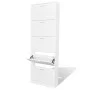 Mueble zapatero blanco con 5 compartimentos de vidaXL, Zapateros y organizadores de calzado - Ref: Foro24-241240, Precio: 118...