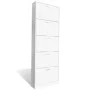 Mueble zapatero blanco con 5 compartimentos de vidaXL, Zapateros y organizadores de calzado - Ref: Foro24-241240, Precio: 118...