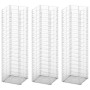 Cestas de muro de gaviones alambre galvanizado 25x25x100 3 uds de vidaXL, Paneles de vallas - Ref: Foro24-141045, Precio: 49,...