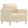 Juego de sofás con cojines 4 piezas tela crema de vidaXL, Sofás - Ref: Foro24-3201252, Precio: 628,20 €, Descuento: %
