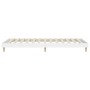 Estructura de cama madera de ingeniería blanca 75x190 cm de vidaXL, Camas y somieres - Ref: Foro24-832101, Precio: 105,04 €, ...