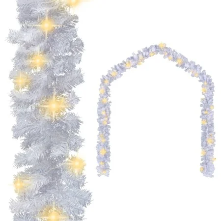 Guirnalda de Navidad con luces LED blanco 20 m de vidaXL, Luces de Navidad - Ref: Foro24-284313, Precio: 75,42 €, Descuento: %