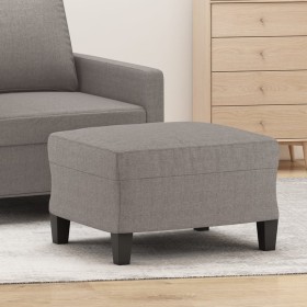 Reposapiés de tela gris taupe 60x50x41 cm de vidaXL, Otomanas - Ref: Foro24-349334, Precio: 56,56 €, Descuento: %