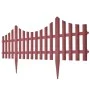 Lawn separator edges 17 pcs 10 m brown by vidaXL, Garden edging and edging - Ref: Foro24-41228, Price: 46,89 €, Discount: %