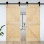 Puerta NARVIK madera maciza pino 70x210 cm de vidaXL, Puertas - Ref: Foro24-154427, Precio: 122,85 €, Descuento: %