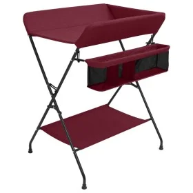 Mesa cambiadora de hierro rojo de vidaXL, Cambiadores para bebés - Ref: Foro24-10269, Precio: 87,01 €, Descuento: %