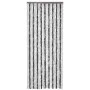 Cortina mosquitera gris y blanco chenilla 90x220 cm de vidaXL, Mosquiteras para ventanas - Ref: Foro24-241224, Precio: 58,00 ...