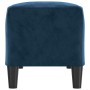 Banco de terciopelo azul 100x35x41 cm de vidaXL, Bancos - Ref: Foro24-349430, Precio: 71,83 €, Descuento: %