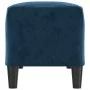 Banco de terciopelo azul 100x35x41 cm de vidaXL, Bancos - Ref: Foro24-349430, Precio: 57,52 €, Descuento: %