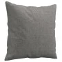 Cojines decorativos 2 uds tela gris oscuro 40x40 cm de vidaXL, Cojines - Ref: Foro24-349472, Precio: 21,97 €, Descuento: %