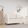 Cojines decorativos 2 uds tela microfibra beige 40x40 cm de vidaXL, Cojines - Ref: Foro24-349500, Precio: 15,66 €, Descuento: %
