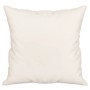 Cojines decorativos 2 uds tela microfibra beige 40x40 cm de vidaXL, Cojines - Ref: Foro24-349500, Precio: 15,66 €, Descuento: %