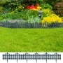 Separadores de césped 17 uds 10 m verde by vidaXL, Garden edging and edging - Ref: Foro24-41229, Price: 41,06 €, Discount: %