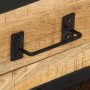 Mesita de noche madera maciza de mango sin tratar 43x30x51 cm de vidaXL, Mesitas de noche - Ref: Foro24-285892, Precio: 130,9...
