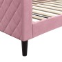 Sofá cama terciopelo rosa 100x200 cm de vidaXL, Camas y somieres - Ref: Foro24-354254, Precio: 194,07 €, Descuento: %