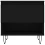 Mesa de centro madera de ingeniería negro 50x46x50 cm de vidaXL, Mesas de centro - Ref: Foro24-830910, Precio: 36,59 €, Descu...